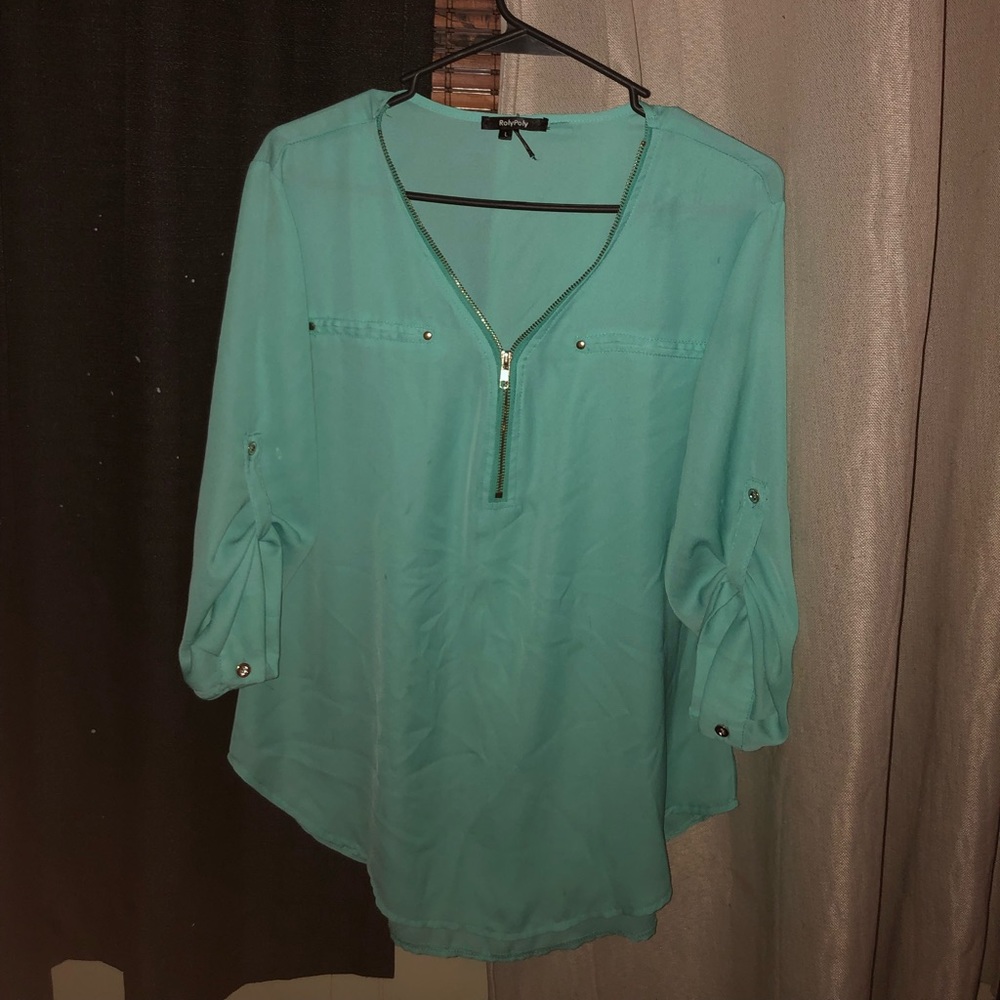 Blue top